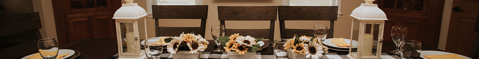 An image depicting the dining room at Grandma's House at Circle K Farm