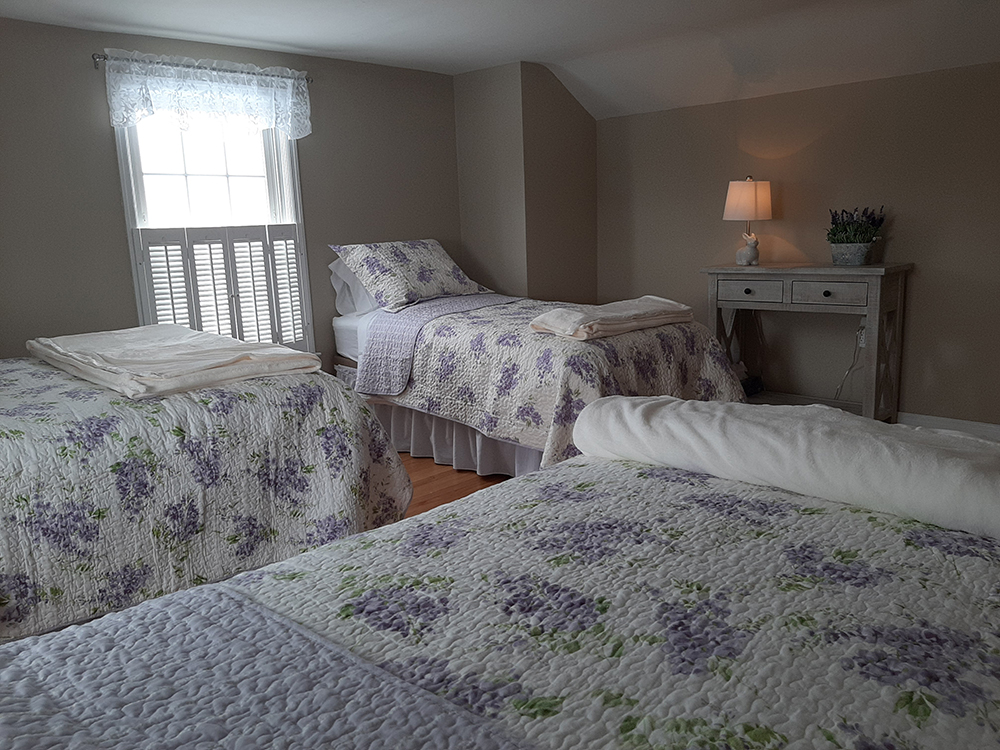 Picture of the Lilacs and Fenceposts Bedroom at Grandma's House at Circle K Farm